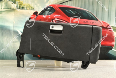 Glove compartment, complete, Alcantara
