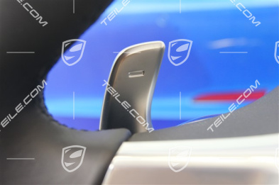 Sports Steering wheel with shifting paddles (PDK) without display, Black Leather