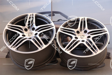 19" Felgensatz Turbo, 11J x 19 ET51 + 8,5J x 19 ET56