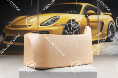 Handschuhkasten Blende, Kunstleder, Sandbeige