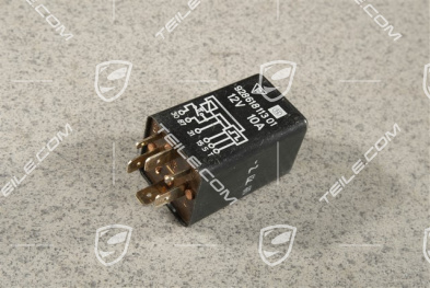 Relay, intensive windscreen washer
