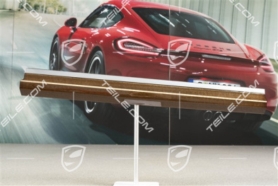 Dashboard trim / moulding, Passanger's side, Mahogany Yachting