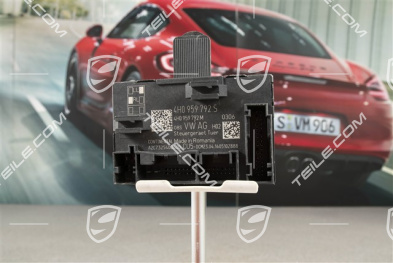 Control unit, door, passenger's side