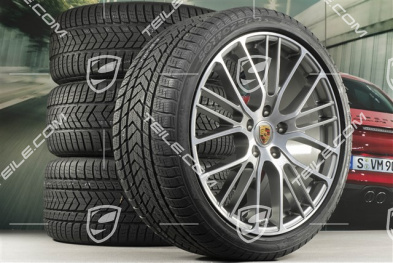 21" Koła zimowe, komplet "Exclusive Design Sport", felgi 9,5 J x 21 ET71 + 10,5 J x 21 ET71 + NOWE opony zimowe Pirelli Sottozero III 275/35 R21 + 315/30 R21