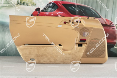 Tapicerka drzwi, Bose sound system, skóropodobna, pamięć foteli, Sand beige, L