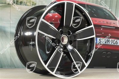 22-inch Sport Classic wheel rim, 11,5J x 22 ET52, black high gloss