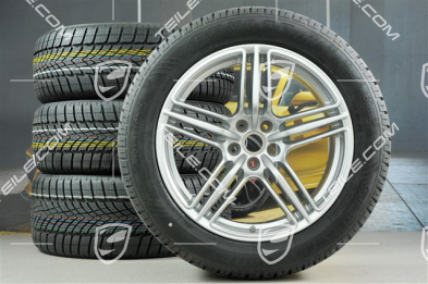 19-inch "Macan Design" winter wheels set, rims 8J x 19 ET21 + 9J x 19 ET21 + Dunlop winter tyres 235/55 R 19 + 255/50 R 19, with TPMS