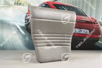 Notsitzkissen, Cabrio, Leder, Grafittigrau, L