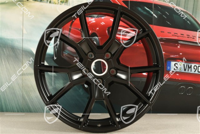 21" Felga Sport Turismo GTS / RS Spyder Design, 9,5J x 21 ET60, czarny satynowy mat