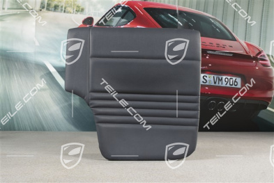 Back seat lower / cushion, Coupe/Targa, leatherette, Metropole blue, L