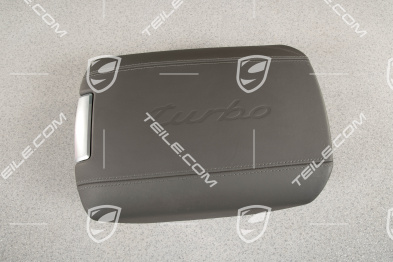 Armlehne, Mittelkonsole, Schriftzug Turbo, Achatgrau