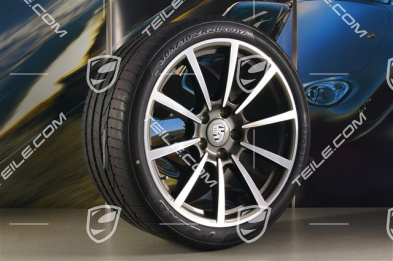 20" Komplet kół letnich Carrera Classic II, felgi 8,5J x 20 ET51 + 11J x 20 ET52 + opony 245/35 ZR20 + 305/30 ZR20, z czujnikami ciśnienia