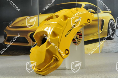 Fixed calliper, PCCB, yellow, Turbo, L