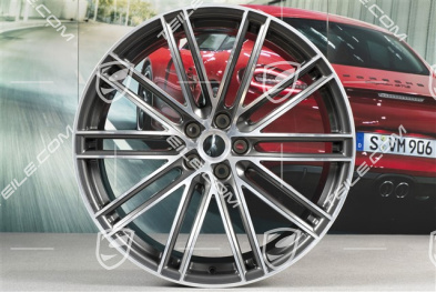 21-inch Turbo IV wheel rim, 9,5J x 21 ET27