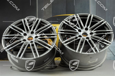20" Komplet felg Turbo III, 8,5J x 20 ET51 + 11J x 20 ET52