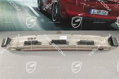 Bumper rear, damaged