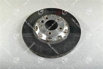 Bremsscheibe, PCCB, 19", gelber Bremssattel, Beschädigung, L
