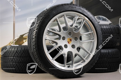 20" Komplet kół zimowych RS Spyder, felgi 9,5J x 20 ET65 + 10,5J x 20 ET65 + opony zimowe Michelin Pilot Alpin 4, 255/40 R20 + 285/35 R20, bez RDK