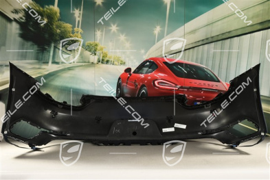 Turbo Facelift, Rear bumper lining, Park assist, reversing camera system USA