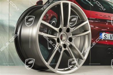 20" Cayenne Sport wheel rim, 10,5J x 20 ET55, platinum satin matt