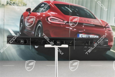 Convertible top retaining strip, L
