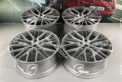 21" Komplet felg Panamera Exclusive Design Sport, 9,5J x 21 ET71 + 11,5J x 21 ET69