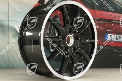 19" Felga "Carrera Sport", 8,5J x 19 ET55, czarny wysoki połysk