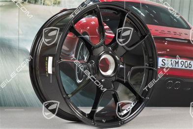 20-inch wheel rim 911 Turbo S Exclusive Design, 9J x 20 ET51, black high gloss