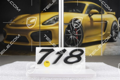 Badge / Emblem 718, Black