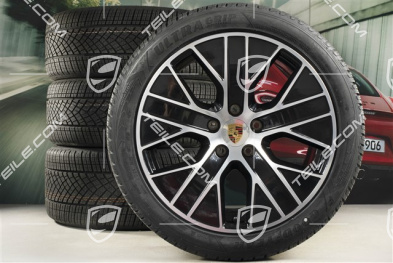 20" koła zimowe Turbo Aero, komplet, felgi 9J x 20 ET54 + 11J x 20 ET60, opony zimowe Goodyear 245/45 R20 + 285/40 R20
