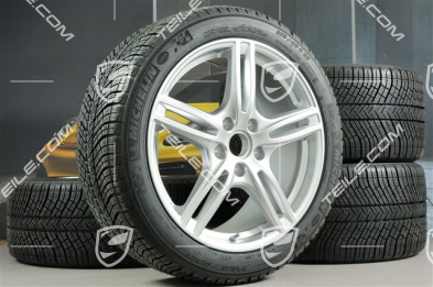 20" Winterräder Satz "Panamera Turbo", Felgen 9,5 J x 20 ET71 + 10,5 J x 20 ET71 + Michelin Pilot Alpin 4 Winterreifen 275/40 R20 + 315/35 R20