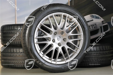 20" RS Spyder Design Sommerräder Satz, 4x Felgen 9J x 20 ET 57 + Michelin Sommerreifen 275/45 R20, mit RDK-Sensoren