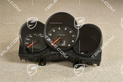 Kombiinstrument / Tacho, Zifferblätter in Schwarz, PDK