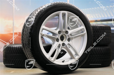 19" Panamera TURBO Winterräder Satz, Felgen 9J x 19 ET 60 + 10J x 19 ET61 +  NEUE Michelin Winterreifen 255/45 R19+285/40 R19