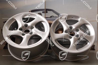 18" Komplet felg Turbo Look II, 8J x 18 ET50 + 10J x ET47