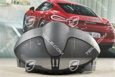Dashboard trim / Instrument cluster cover, Black