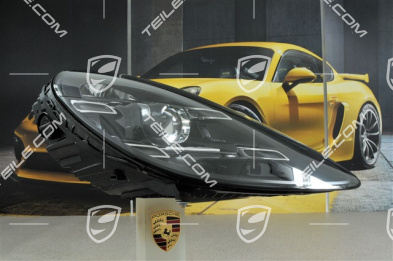 LED headlights, without control unit and bulb, R