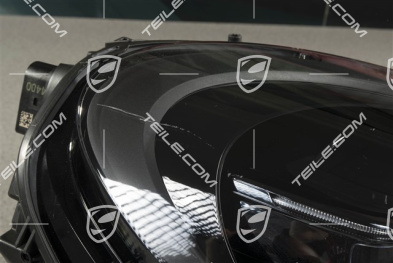 LED Scheinwerfer, schwarz, R
