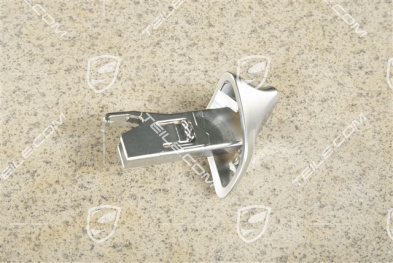 Betaetigungsknopf / Kippgriff für die Rückenlehne, Galvanosilber, R