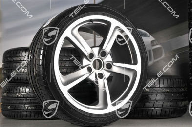 20" Komplet kół letnich SportTechno, 8,5J x 20 ET57 + 10J x 20 ET50, opony 235/35 ZR20 + 265/35 ZR20