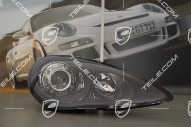 Xenon Scheinwerfer Satz, Bi-Xenon, Turbo, schwarz, L+R