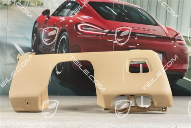 Schalttafelverkleidung, Unterteil, Kunstleder, Luxorbeige, L