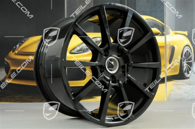 20" Felga Carrera Classic (II), 11,5J x 20 ET76, czarny połysk