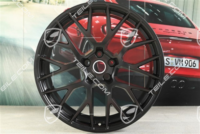 20" Felge RS-Spyder Design, 10J x 20 ET19, schwarz seidenmatt