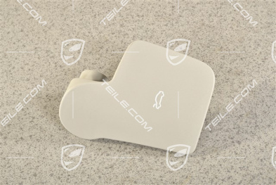 Pull handle / Lever hood / bonnet unlocking, RHD, Chalk