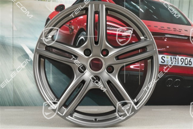 20-inch wheel rim Panamera Turbo, 10,5J x 20 ET71, for winter use, Platinum satin-matt