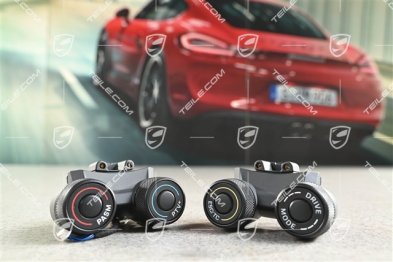 GT3 RS, Switch set for steering wheel Weissach package, L+R