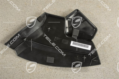 Engine compartment cover trim, L