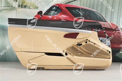 Türverkleidung, Klangpaket Bose, Leder, Schwarz/Luxorbeige, L