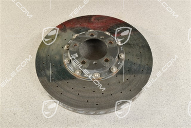 PCCB tarcza hamulcowa ceramiczna, 20" / 420mm, mocno uszkodzona, R